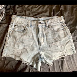 American Eagle festival shorts